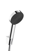 hansgrohe Pulsify S Brausehalterset 105 1jet mit Brauseschlauch 125 cm Chrom, 24301000