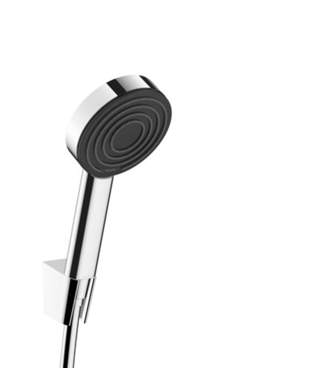 hansgrohe Pulsify S Brausehalterset 105 1jet mit Brauseschlauch 125 cm Chrom, 24301000