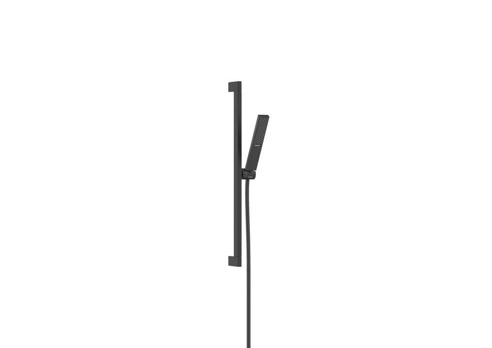 hansgrohe Pulsify E Brauseset 100 1jet EcoSmart mit Brausestange 65 cm Mattschwarz, 24370670