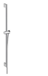 hansgrohe Unica Brausestange Pulsify S 90 cm mit Push Handbrausehalter und Isiflex Brauseschlauch 160 Chrom, 24401000