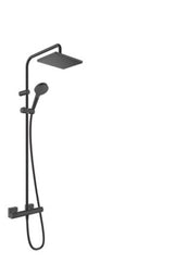 hansgrohe Vernis Shape Showerpipe 230 1jet mit Thermostat Mattschwarz, 26286670