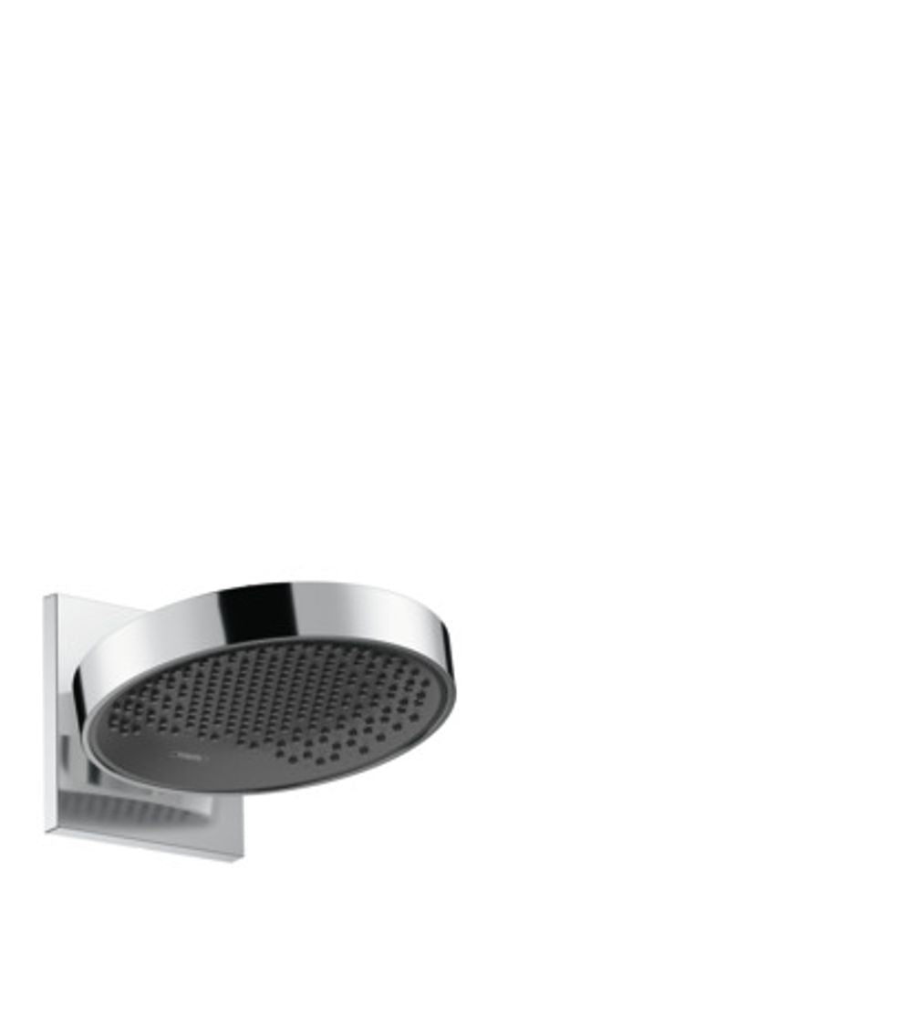 hansgrohe Rainfinity Kopfbrause 250 1jet mit Wandanschluss Chrom, 26226000