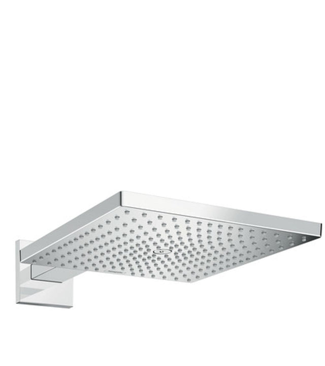 hansgrohe Raindance E Kopfbrause 300 1jet EcoSmart 9 l/min mit Brausearm Chrom, 26239000