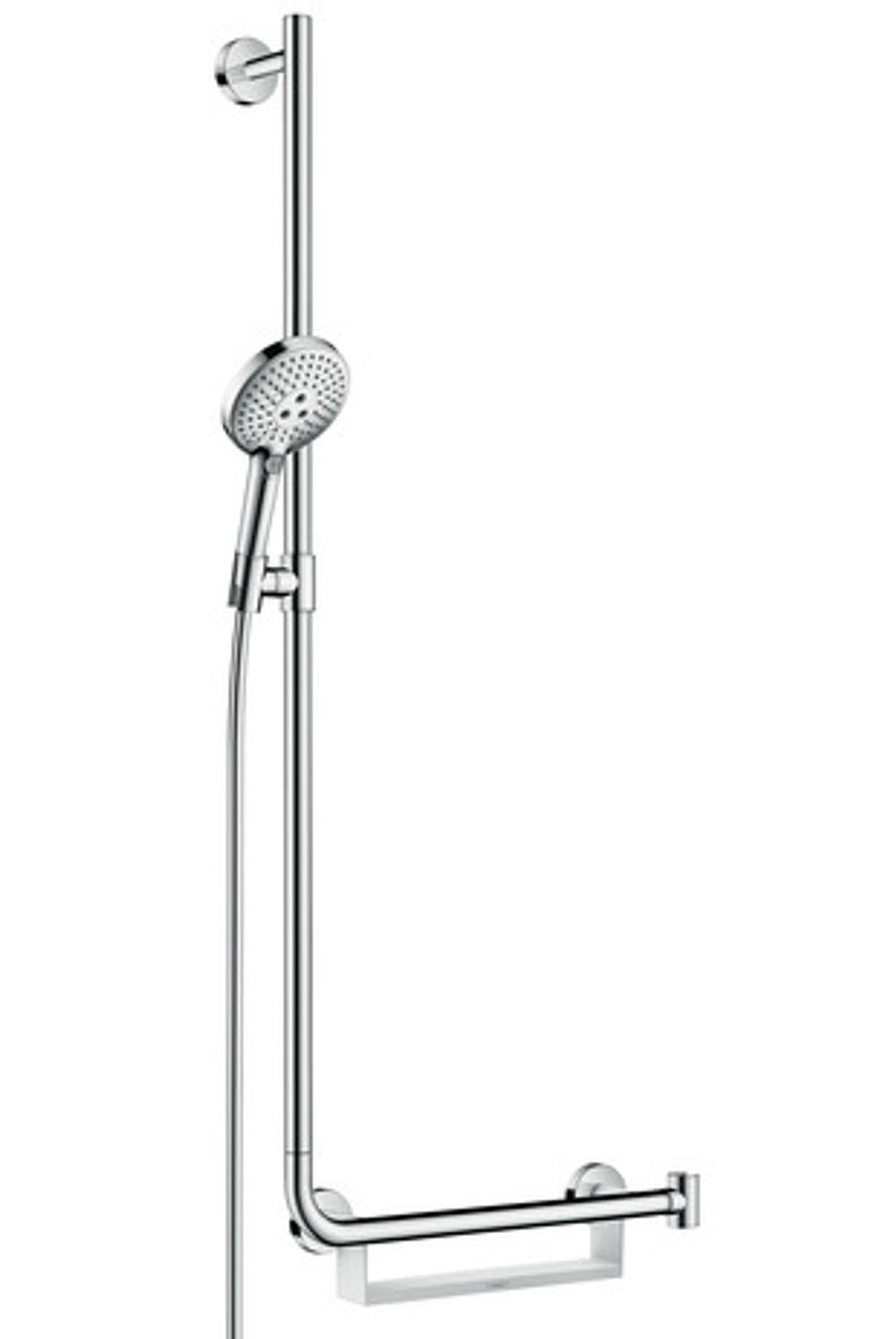 hansgrohe Raindance Select S Brauseset 120 3jet mit Brausestange 110 cm links Chrom, 26324000