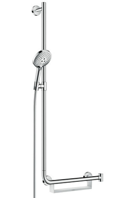 hansgrohe Raindance Select S Brauseset 120 3jet mit Brausestange 110 cm links Chrom, 26324000