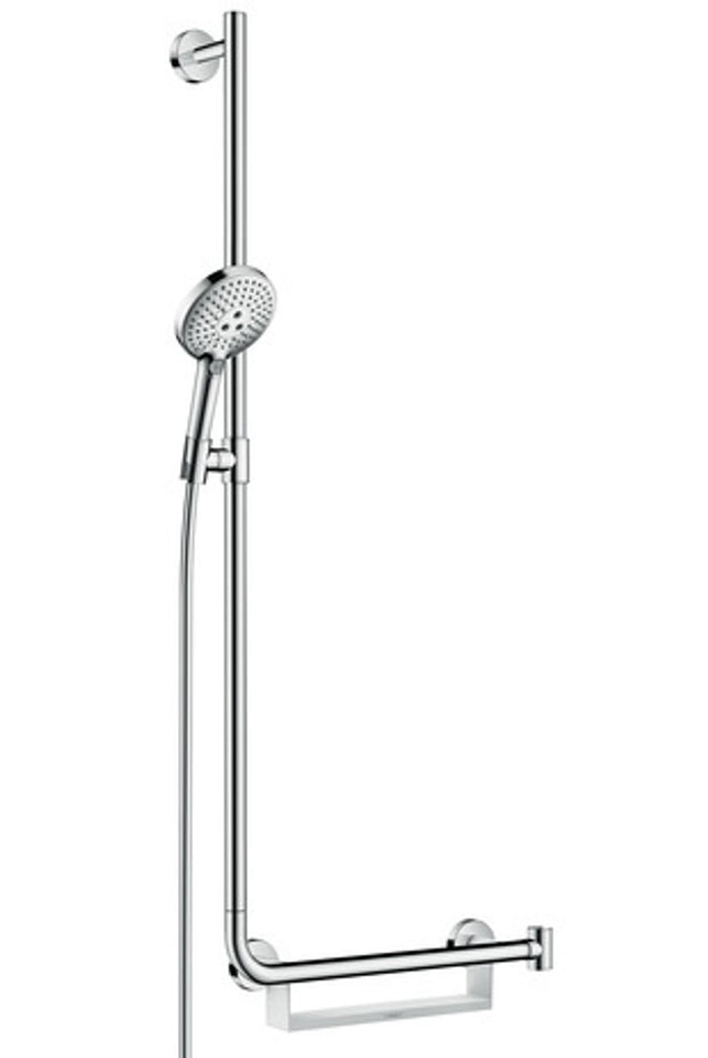 hansgrohe Raindance Select S Brauseset 120 3jet mit Brausestange 110 cm links Chrom, 26324000
