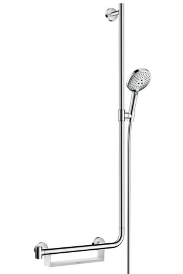 hansgrohe Raindance Select S Brauseset 120 3jet mit Brausestange 110 cm rechts Chrom, 26326000