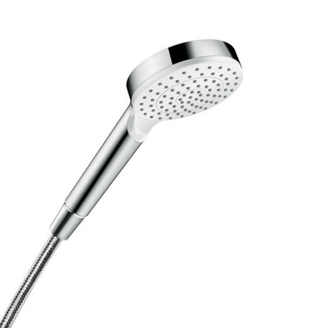hansgrohe Crometta Handbrause 100 1jet Weiß/Chrom, 26331400