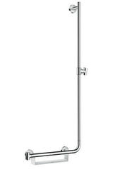 hansgrohe Unica Brausestange Comfort 110 cm rechts Weiß/Chrom, 26404400
