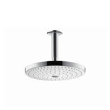 hansgrohe Raindance Select S Kopfbrause 240 2jet mit Deckenanschluss Weiß/Chrom, 26467400