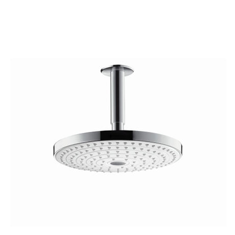hansgrohe Raindance Select S Kopfbrause 240 2jet mit Deckenanschluss Weiß/Chrom, 26467400