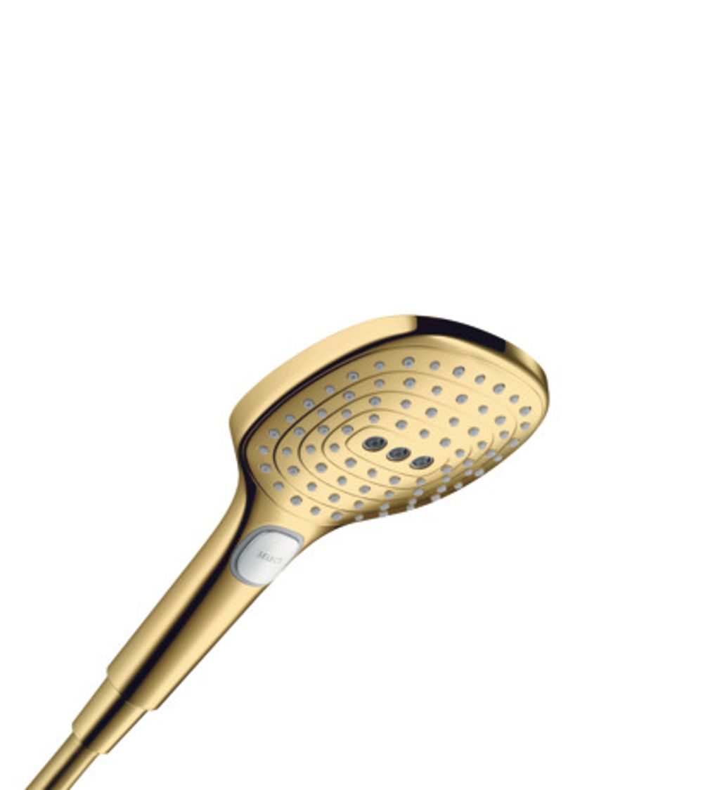 hansgrohe Raindance Select E Handbrause 120 3jet Polished Gold Optic, 26520990