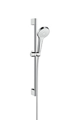 hansgrohe Croma Select S Brauseset 110 Vario mit Brausestange 65 cm Weiß/Chrom, 26562400