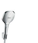 hansgrohe Raindance Select E Brausehalterset 120 3jet mit Brauseschlauch 160 cm Chrom, 26720000