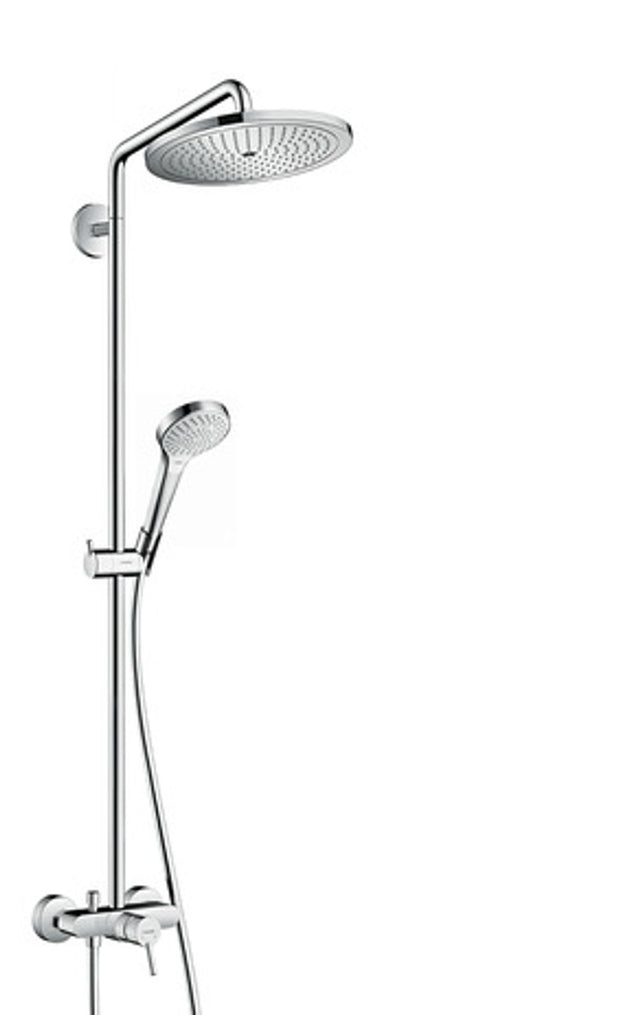 hansgrohe Croma Select S Showerpipe 280 1jet mit Einhebelmischer Chrom, 26791000
