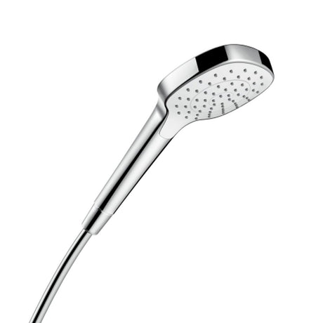 hansgrohe Croma E Handbrause 110 1jet EcoSmart 7 l/min Weiß/Chrom, 26816400
