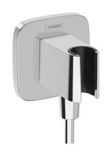 hansgrohe FixFit Q Wandanschluss mit Brausehalter Chrom, 26887000