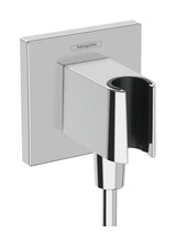hansgrohe FixFit E Wandanschluss mit Brausehalter Chrom, 26889000