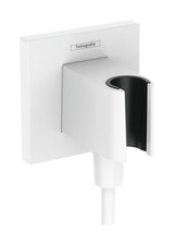 hansgrohe FixFit E Wandanschluss mit Brausehalter Mattweiß, 26889700
