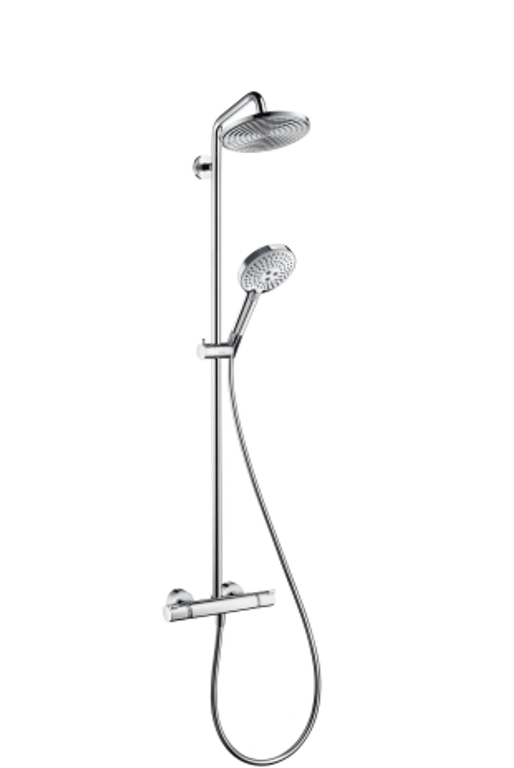 hansgrohe Raindance S Showerpipe 240 1jet mit Thermostat Chrom, 27115000