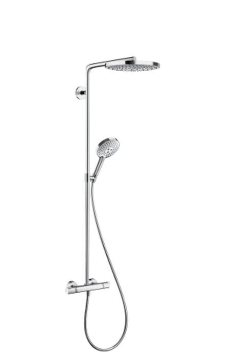 hansgrohe Raindance Select S Showerpipe 240 2jet mit Thermostat Chrom, 27129000
