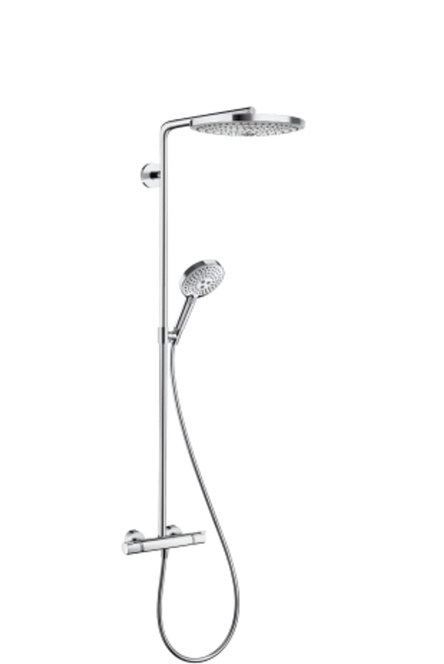 hansgrohe Raindance Select S Showerpipe 300 2jet mit Thermostat Chrom, 27133000