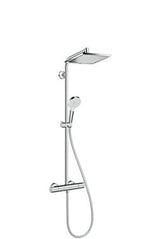 hansgrohe Crometta E Showerpipe 240 1jet mit Thermostat Chrom, 27271000