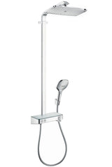 hansgrohe Raindance E Showerpipe 360 1jet mit ShowerTablet Select 300 Chrom, 27288000