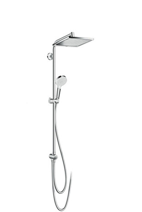 hansgrohe Crometta E Showerpipe 240 1jet EcoSmart 9 l/min Reno Chrom, 27289000