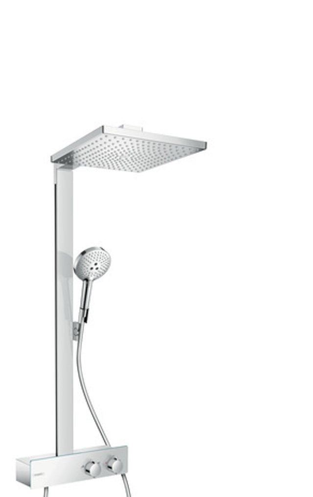 hansgrohe Raindance E Showerpipe 300 1jet mit ShowerTablet 350 Chrom, 27361000