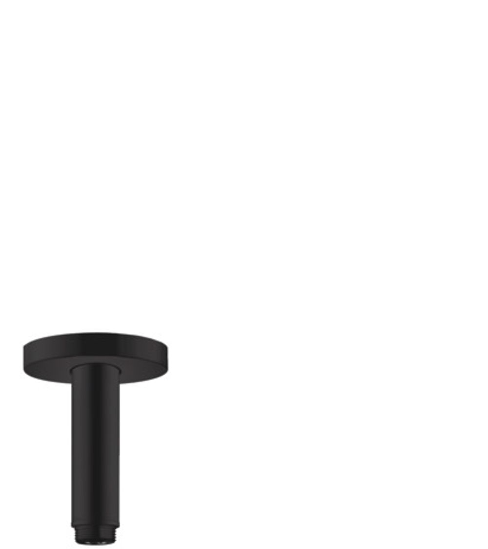 hansgrohe Deckenanschluss S 10 cm Mattschwarz, 27393670