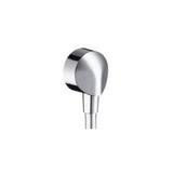 hansgrohe FixFit Wandanschluss E mit Rückflussverhinderer Chrom, 27458000