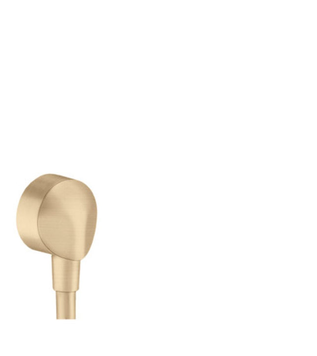 hansgrohe FixFit Wandanschluss E ohne Rückflussverhinderer Brushed Bronze, 27454140