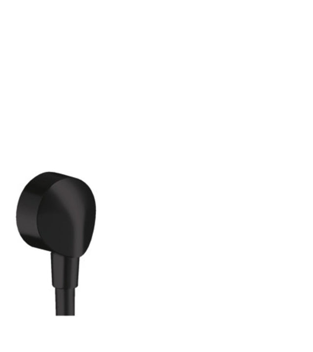 hansgrohe FixFit Wandanschluss E ohne Rückflussverhinderer Mattschwarz, 27454670