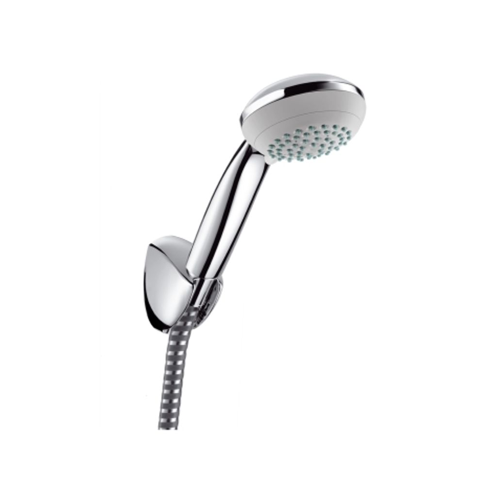 hansgrohe Crometta 85 Brausehalterset Vario mit Brauseschlauch 125 cm Chrom, 27558000