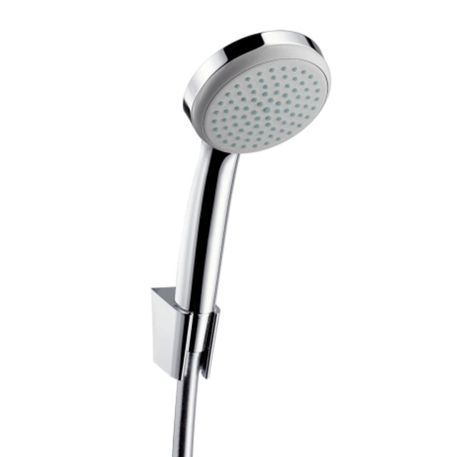 hansgrohe Croma 100 Brausehalterset Mono mit Brauseschlauch 125 cm Chrom, 27574000
