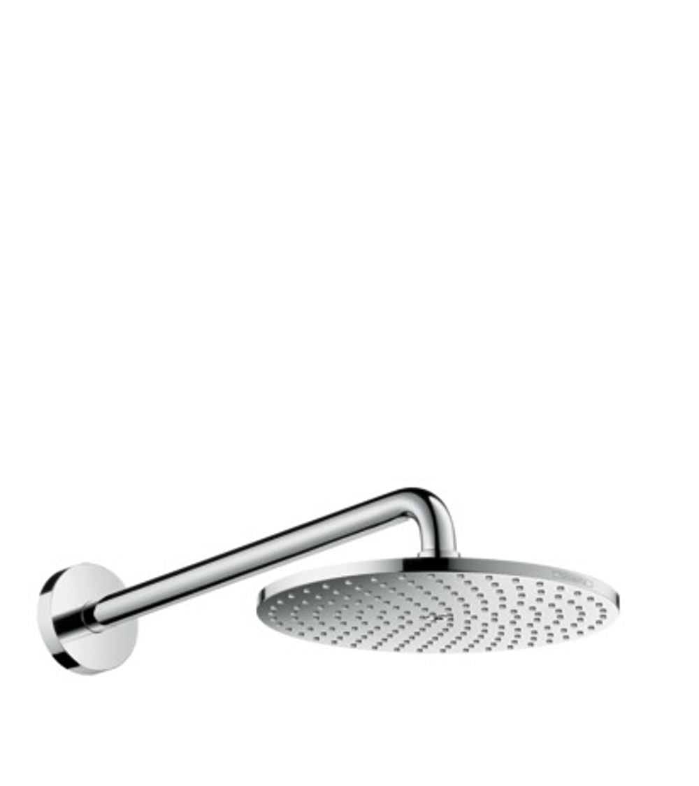 hansgrohe Raindance S Kopfbrause 240 1jet PowderRain mit Brausearm Chrom, 27607000