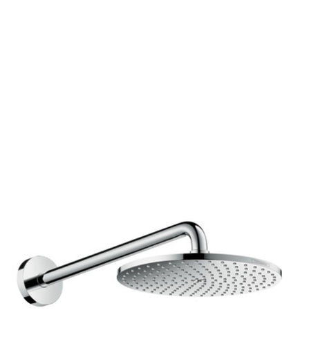 hansgrohe Raindance S Kopfbrause 240 1jet PowderRain mit Brausearm Chrom, 27607000