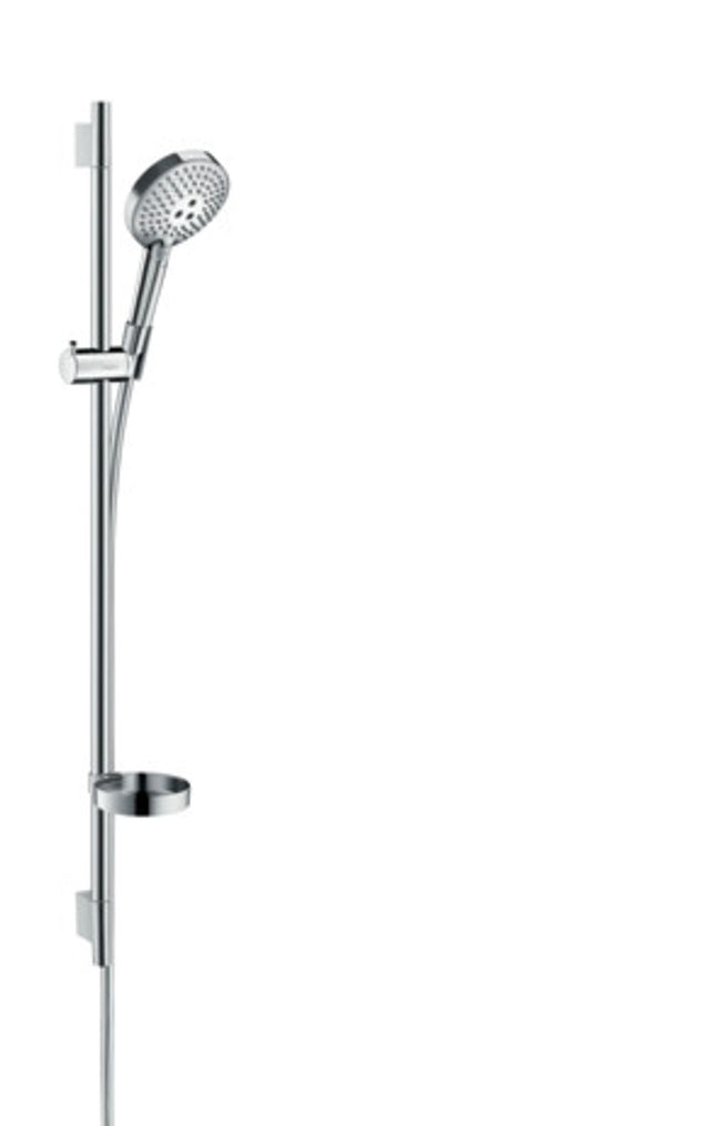 hansgrohe Raindance Select S Brauseset 120 3jet PowderRain mit Brausestange 90 cm Chrom, 27667000