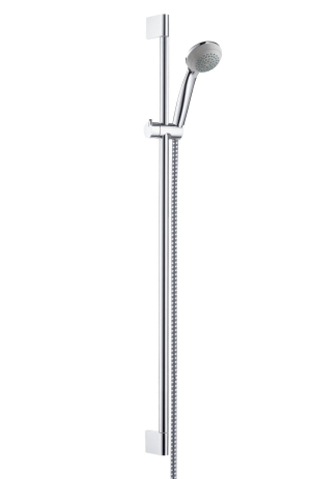 hansgrohe Crometta 85 Brauseset Vario mit Brausestange 90 cm Chrom, 27762000