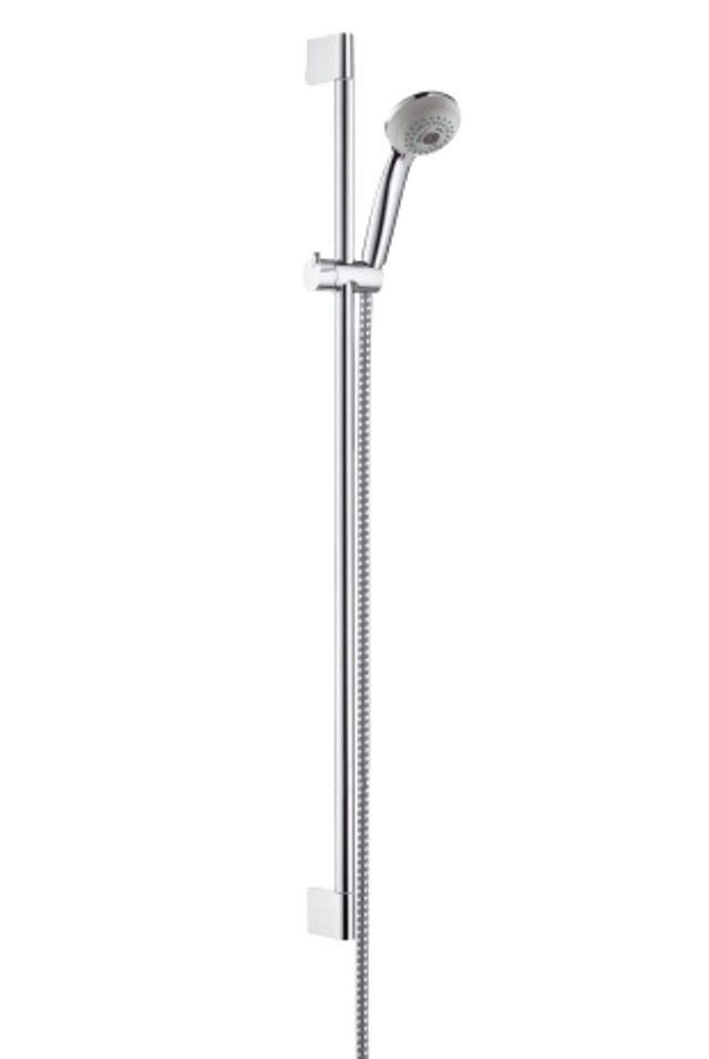 hansgrohe Crometta 85 Brauseset Multi mit Brausestange 90 cm Chrom, 27766000