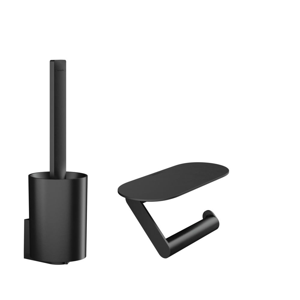hansgrohe WallStoris Toilettenset Mattschwarz, 27969670