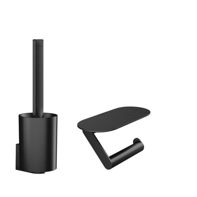 hansgrohe WallStoris Toilettenset Mattschwarz, 27969670