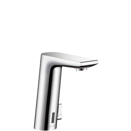 hansgrohe Metris S Elektronik-Waschtischmischer mit Temperaturregulierung Netzanschluss 230 V Chrom, 31102000