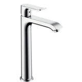 hansgrohe Metris Einhebel-Waschtischmischer 200 mit Zugstangen-Ablaufgarnitur Chrom, 31183000