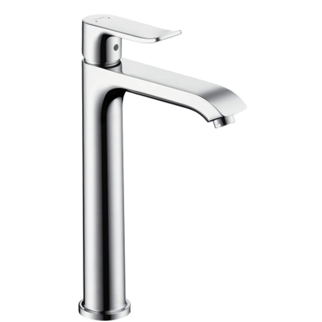 hansgrohe Metris Einhebel-Waschtischmischer 200 mit Zugstangen-Ablaufgarnitur Chrom, 31183000