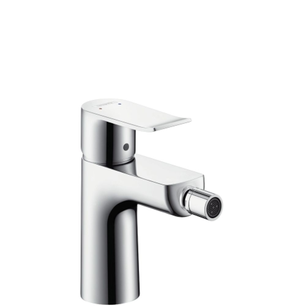 hansgrohe Metris Einhebel-Bidetmischer mit Zugstangen-Ablaufgarnitur Chrom, 31280000