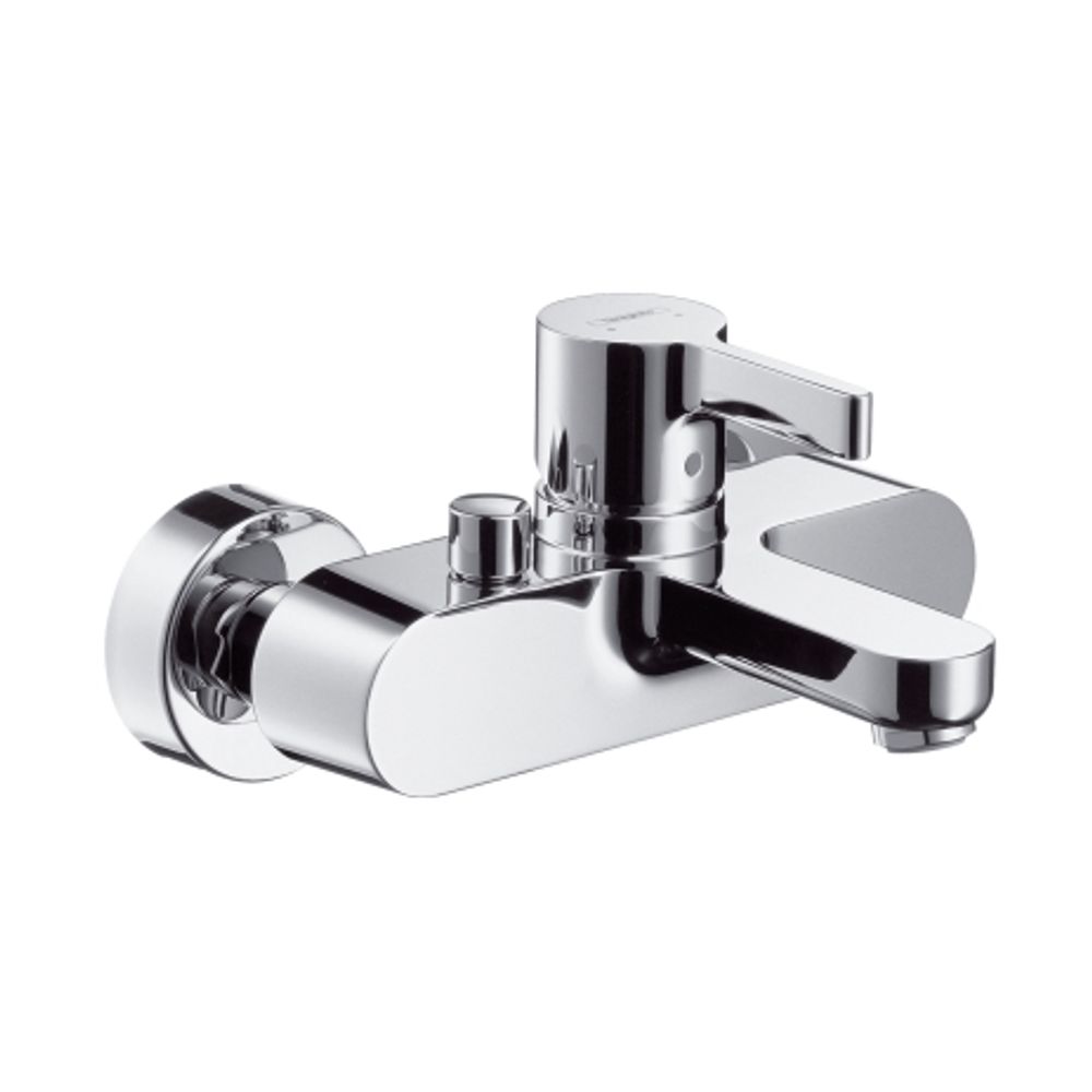 hansgrohe Metris S Einhebel-Wannenmischer Aufputz Chrom, 31460000
