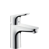 hansgrohe Focus Einhebel-Waschtischmischer 100 CoolStart mit Zugstangen-Ablaufgarnitur Chrom, 31621000