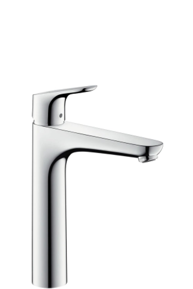 hansgrohe Focus Einhebel-Waschtischmischer 190 mit Zugstangen-Ablaufgarnitur Chrom, 31608000